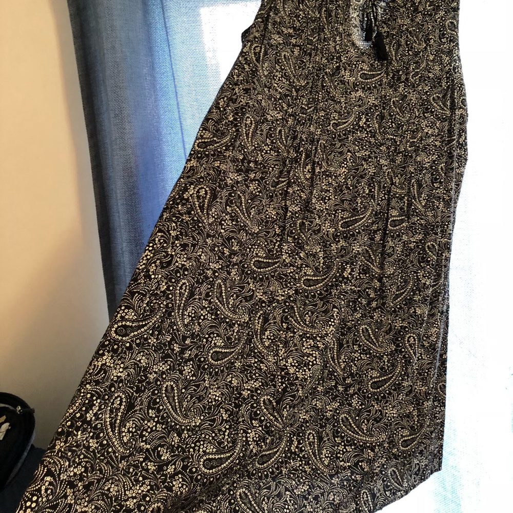 Plus size flowing dress